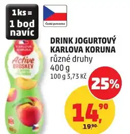 Penny Market Drink jogurtový karlova koruna nabídka
