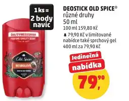Penny Market Deostick old spice nabídka
