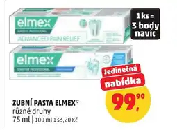 Penny Market Zubní pasta elmex nabídka