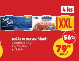 Penny Market Tuňák ve vlastní šťávě nabídka