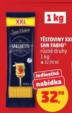 Penny Market Těstoviny XXL San Fabio nabídka