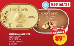 Penny Market Zmrzlina carte d'or nabídka