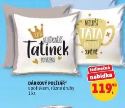 Penny Market Dárkový polštář nabídka