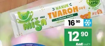 Kubík potraviny Míša Tvarohový nabídka