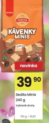 Kubík potraviny Sedita Minis nabídka