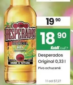 Kubík potraviny Desperados Original nabídka