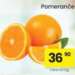 Kubík potraviny Pomeranče nabídka