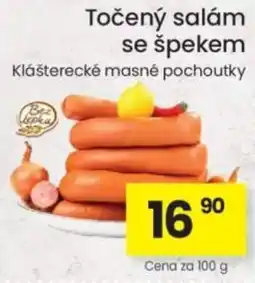 Kubík potraviny Točený salám se špekem nabídka