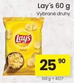 Kubík potraviny Lay's nabídka