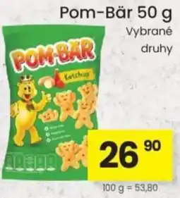 Kubík potraviny Pom-Bär nabídka