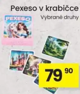 Kubík potraviny Pexeso v krabičce nabídka