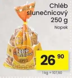 Kubík potraviny Chléb slunečnicový nabídka