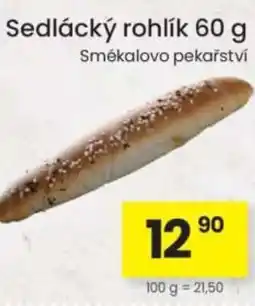 Kubík potraviny Sedlácký rohlík nabídka