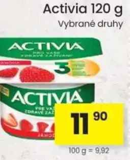 Kubík potraviny Activia nabídka