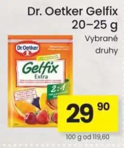 Kubík potraviny Dr. Oetker Gelfix nabídka