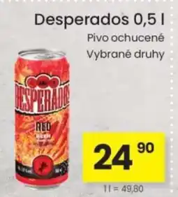 Kubík potraviny Desperados nabídka