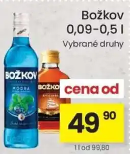Kubík potraviny Božkov nabídka