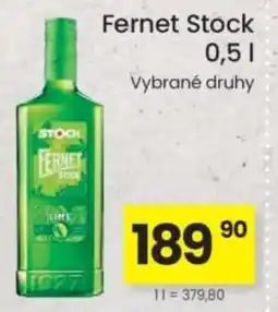 Kubík potraviny Fernet Stock nabídka