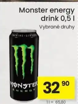 Kubík potraviny Monster energy drink nabídka