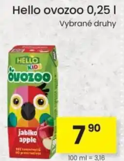 Kubík potraviny Hello ovozoo nabídka