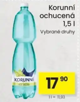 Kubík potraviny Korunní ochucená nabídka