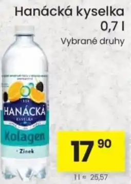 Kubík potraviny Hanácká kyselka nabídka