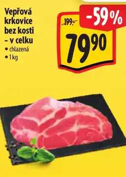 Albert Vepřová krkovice bez kosti - v celku nabídka