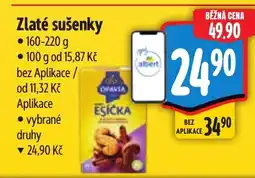 Albert Zlaté sušenky nabídka