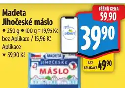 Albert Madeta Jihočeské máslo nabídka
