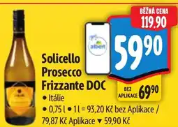 Albert Solicello Prosecco Frizzante DOC nabídka
