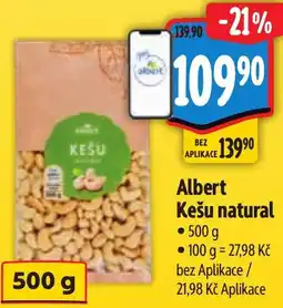 Albert Albert Kešu natural nabídka