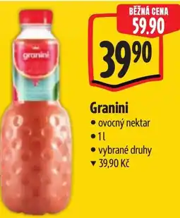 Albert Granini ovocný nektar nabídka