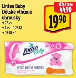 Albert Linteo Baby Dětské vlhčené ubrousky nabídka