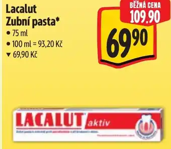 Albert Lacalut Zubní pasta nabídka