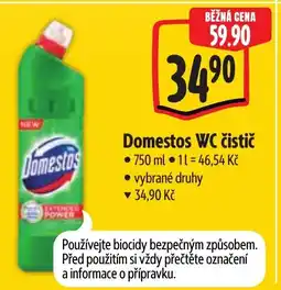 Albert Domestos WC čistič nabídka