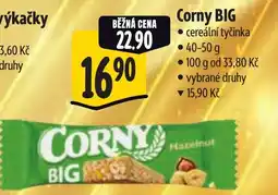 Albert Corny BIG cereální tyčinka nabídka