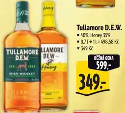 Albert Tullamore D.E.W. 40%, Honey 35% nabídka