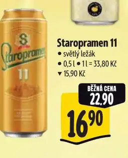 Albert Staropramen 11 světlý ležák nabídka