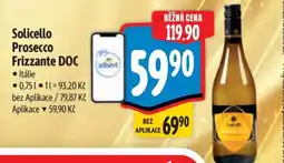Albert Solicello Prosecco Frizzante DOC nabídka