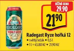 Albert Radegast Ryze Hořká 12 nabídka
