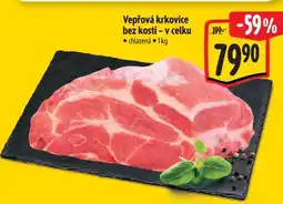 Albert Vepřová krkovice bez kosti – v celku nabídka