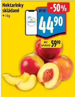 Albert Nektarinky skládané nabídka