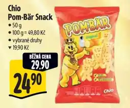 Albert Chio Pom-Bär Snack nabídka