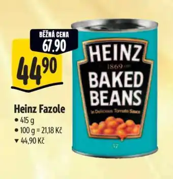 Albert Heinz fazole nabídka