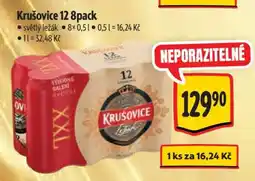 Albert Krušovice 12 8pack nabídka