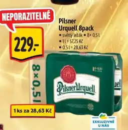 Albert Pilsner Urquell 8pack nabídka