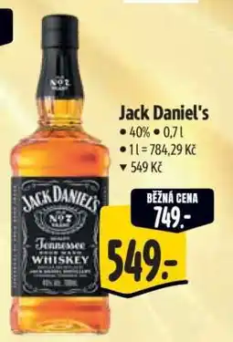 Albert Jack Daniel‘s nabídka