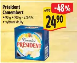 Albert Président camembert nabídka