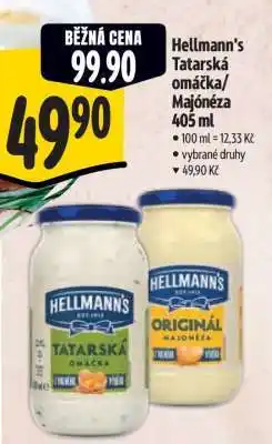 Albert Hellmann’s tatarská omáčka, majonéza 405 ml nabídka