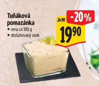 Albert Tuňáková pomazánka nabídka
